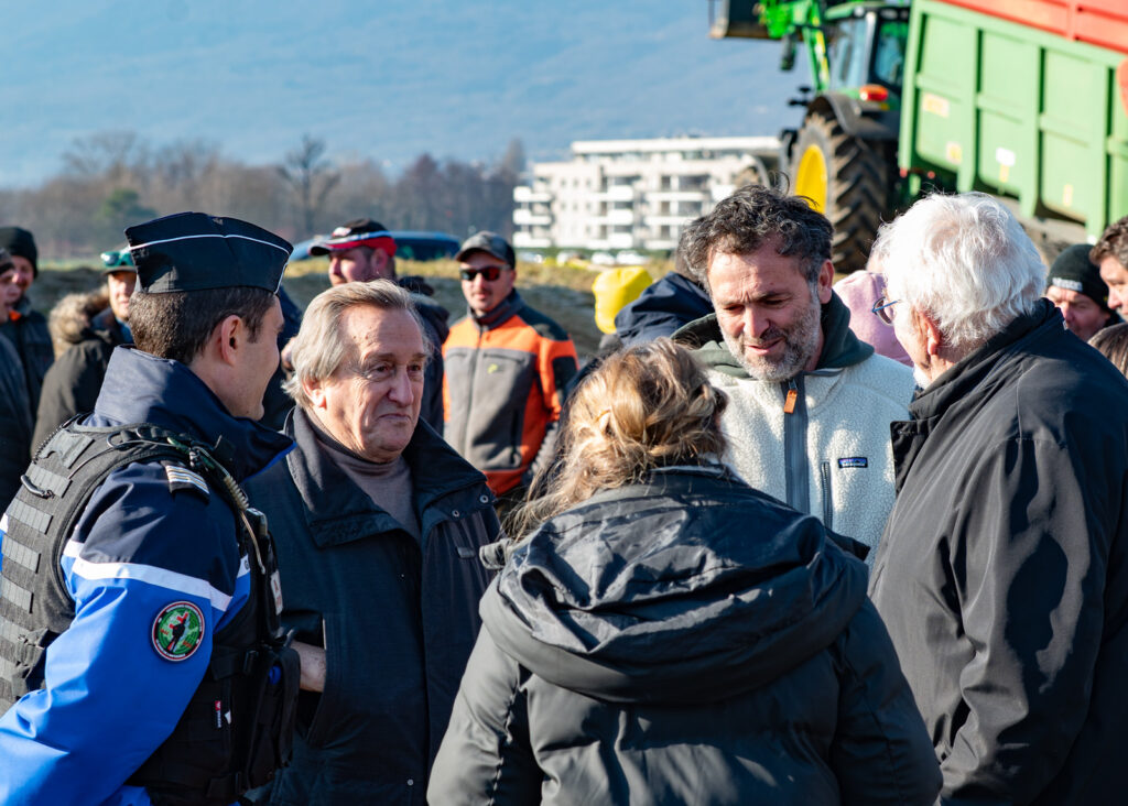 Manifestation des agriculteurs